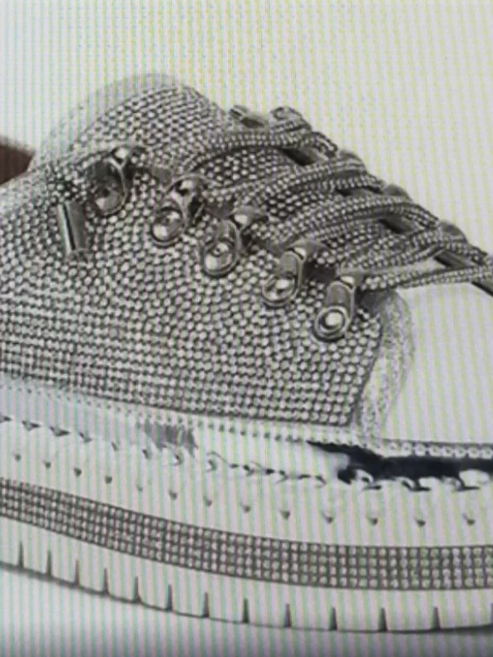 Azalea Wang Sparkle Sneaker - NEW w/ Box Size 6